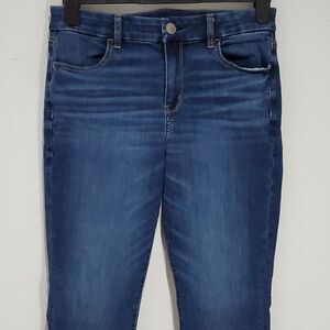 𝅺american eagle next level stretch 30x29 size 8 curvy jeggings